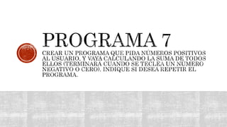 Programas new