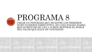Programas new