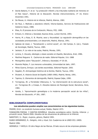 Programa  soc. familia