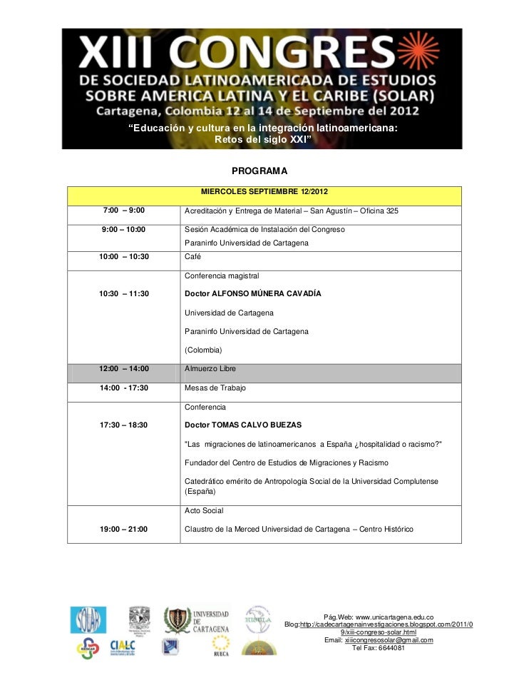Programa solar 23 01 12