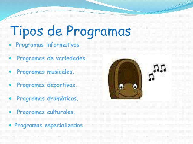 Programas radiofonicos