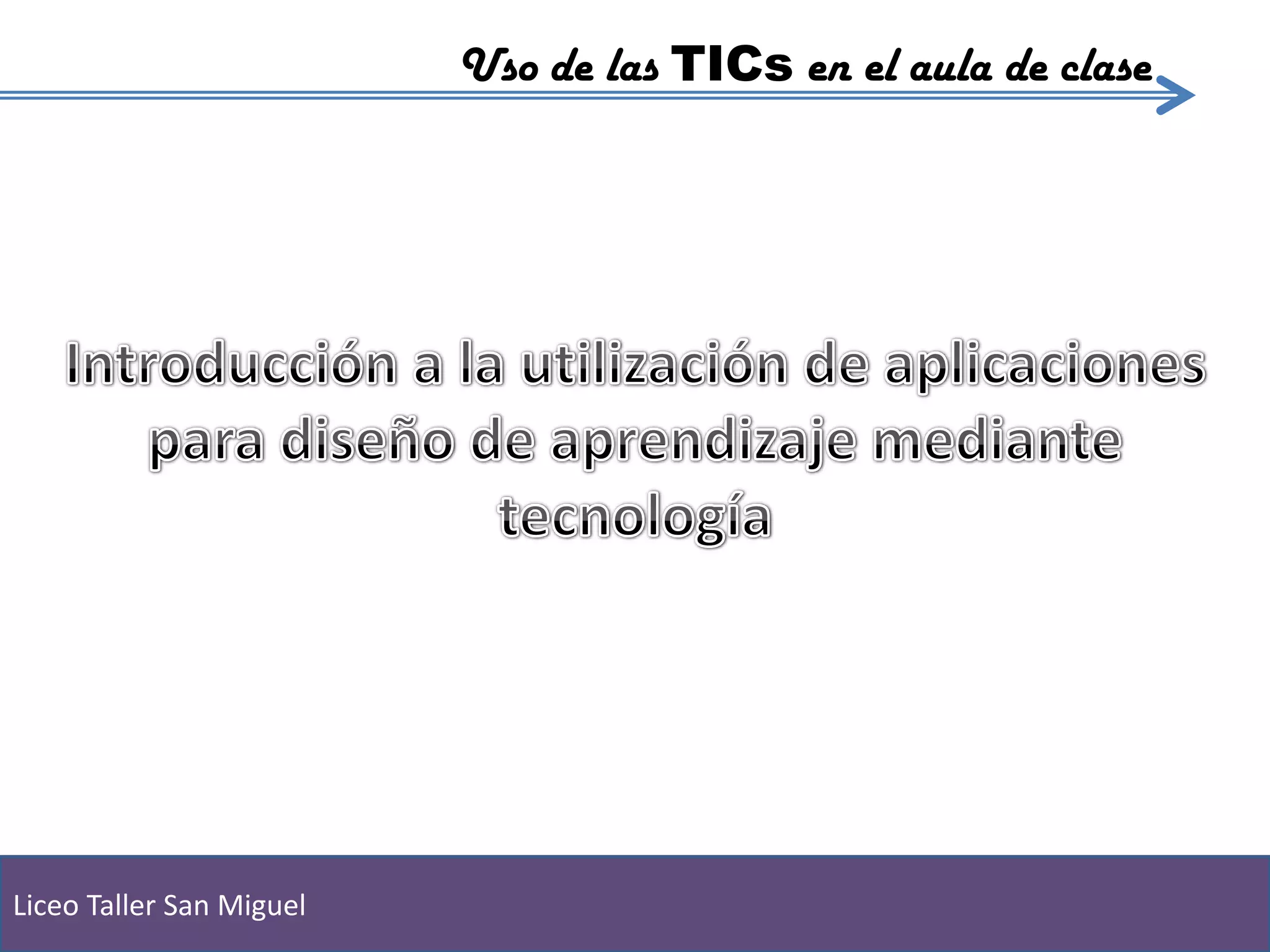 Tic Tic Program Programa Taller
