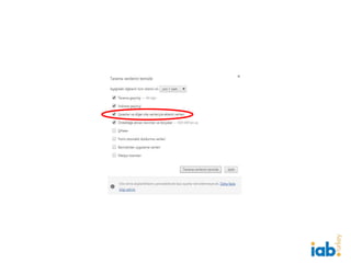 Veri Kullanımı ve Programatik Reklamcılık- IAB