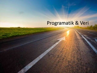 Programatik & Veri
 