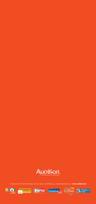 12 avenue de la Perrière 56324 Lorient cedex 02 97 88 22 44 contact@audelor.com www.audelor.com
Schéma de CohérenceSchéma de Cohérence
Territoriale duTerritoriale du
PaysdeLorientPaysdeLorient
prog_travail_2013_print:rapport_activite_2013 19/12/2012 16:37 Page 42
 