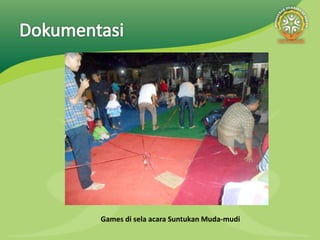 Games di sela acara Suntukan Muda-mudi
 