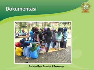 Outbond Para Generus di Sawangan
 