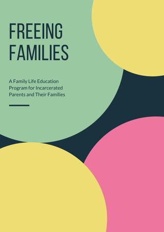 A Family Life Education
Program for Incarcerated
Parents and Their Families
 