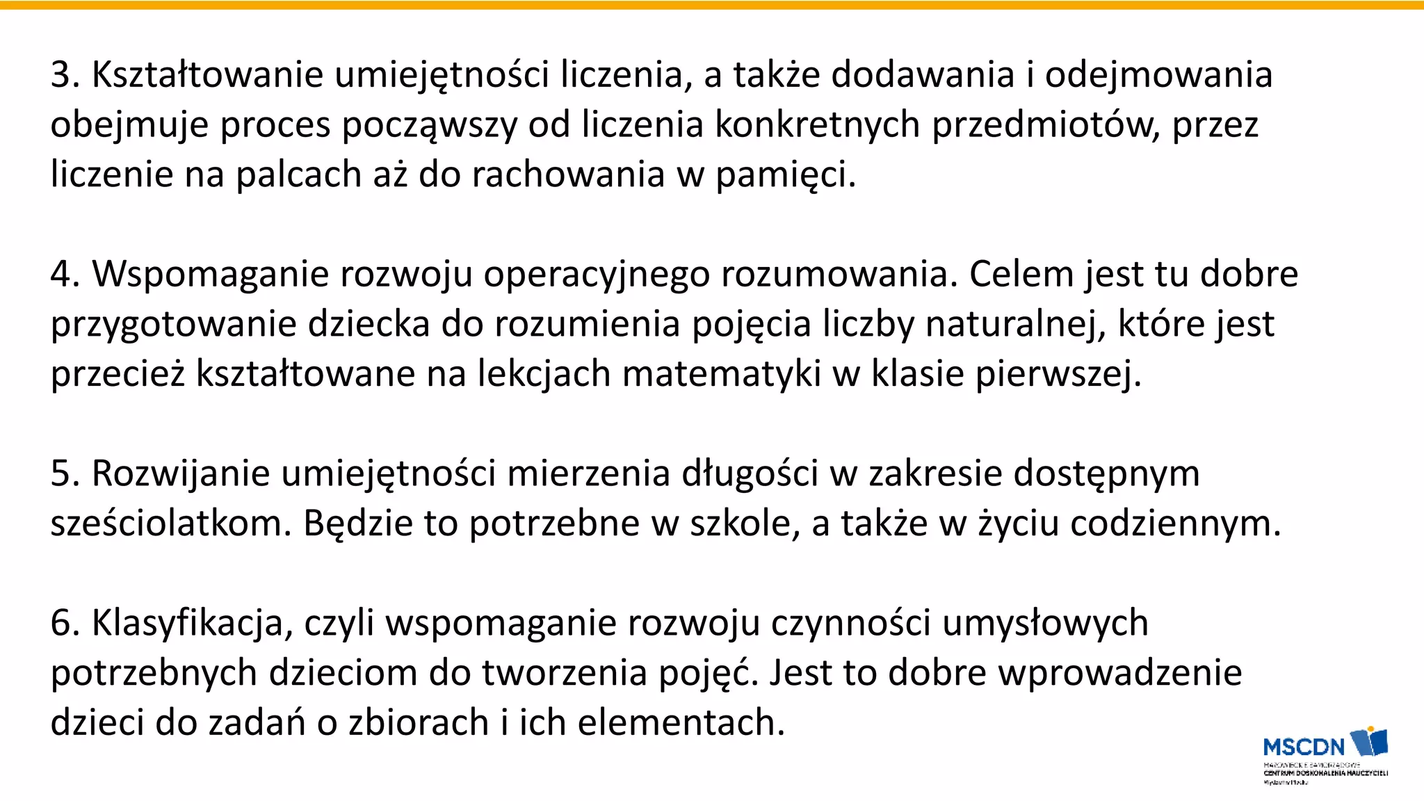 Program edukacji matematycznej | PPTX