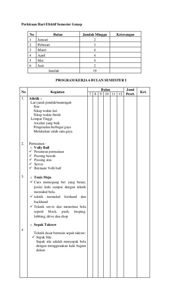 Contoh Program Kerja Ekstrakurikuler Pdf To Jpg - IMAGESEE