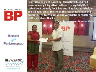 Breath@Work - Program feedback_Apr'13