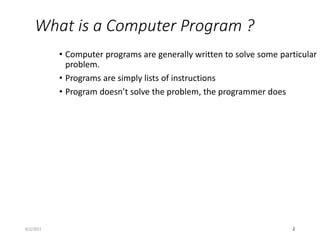 Program flow charts | PPT