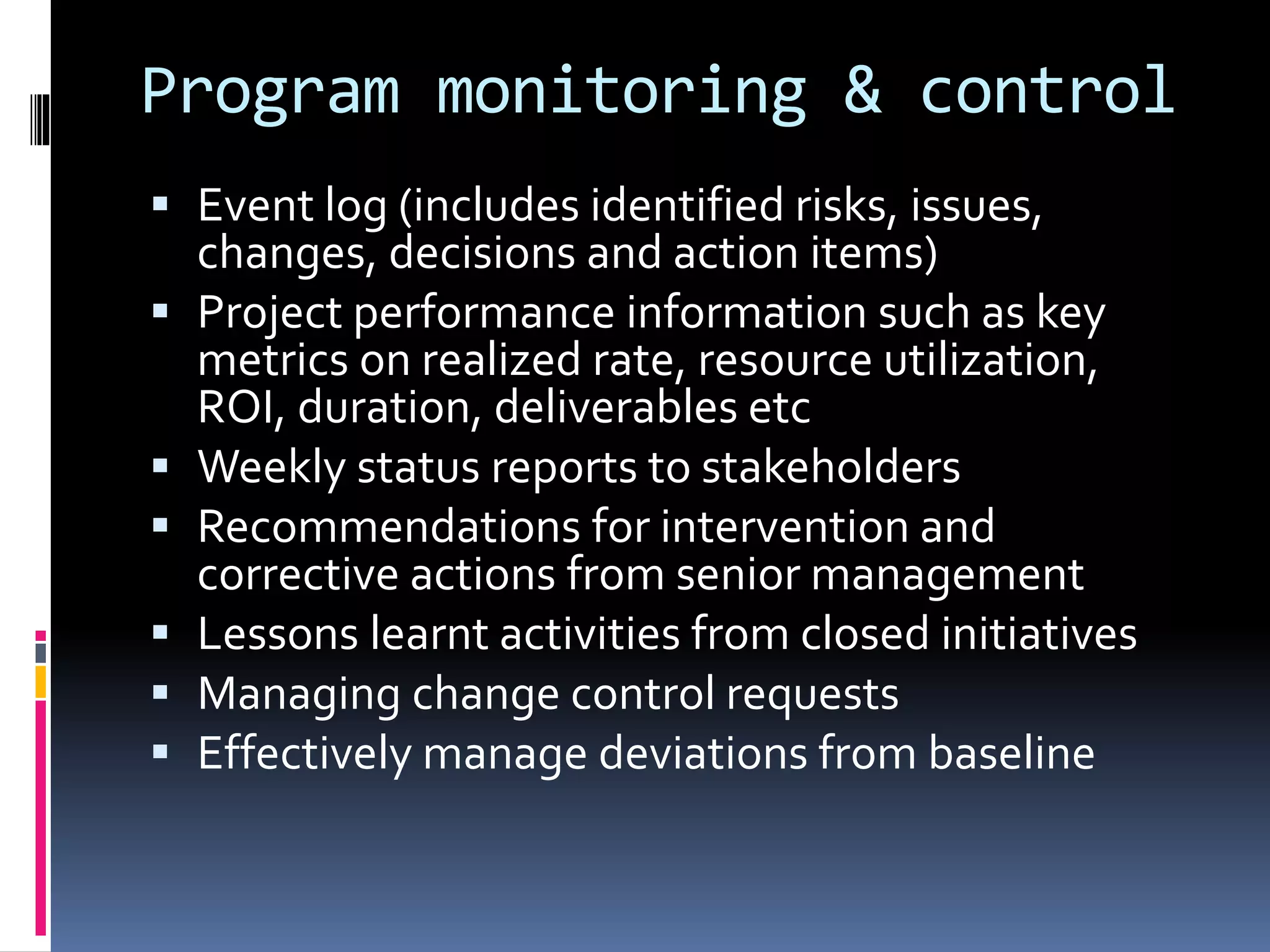Program governance Structure | PPTX