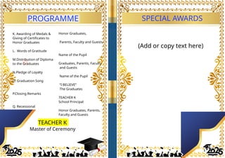 Sample template for PROGRAM GRADUATION 2025.pptx