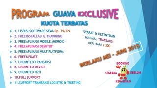 Program guava exclusive
