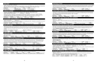 36 37
BOOK SWAP
Location: Recreation Center – Classroom 1
Additional Information: Drop off a maximum of 10 books between the hours of 8-5:00PM at least 2 days before the scheduled Book
Swap. At 5:15PM on the day the swap is held, you will be allowed to select different books to take home to enjoy.
Registration Date Time TR/NR
April 8-May 31 Wednesday, June 5 5:15PM $1 non-refundable
July 1-September 6 Thursday, September 12 5:15PM $1 non-refundable
COOKING IN SEASON
Instructor: Amy Epperley, Community Health Educator Carilion New River Valley Medical Center
Location: Recreation Center – Kitchen Minimum: 4 Maximum: 8
Additional Information: Cooking with seasonal ingredients straight from your garden, or the Farmer’s Market is becoming
increasingly popular for many reasons. Some of those include economic, health and environmental. In addition, ingredients
harvested in their peak season allow their natural flavors to shine. Attend this class to learn how to cook in season.
Registration Eligibility Date Time TR/NR
April 8-May 31 Ages 18 and over Thursday, June 6 11:00-1:00PM $6/$12
MOCKINGBIRD CAFÉ AFTERNOON TEA
Location: Christiansburg Maximum: 12
Additional Information: Enjoy a relaxing afternoon sipping tea and enjoying tasty treats. Participants are responsible for the cost of
the afternoon tea ($7 + gratuity) prices subject to change.
Registration Eligibility Date Time TR/NR
April 8-June 3 Ages 18 and over Tuesday, June 11 Leave the Rec. Center @ 3:15PM $3/$6
MEAL ON THE GRILL
Additional Info: Grilling is the ultimate high-flavor, low-fat cooking method –not to mention the quintessential taste of summer.
Grilled vegetables taste sweeter, grilled meats and seafood stay more succulent, and even fruit, like fresh pineapple, acquires a
wonderful smoke flavor when grilled. Attend this class to learn how to prepare an entire meal on the grill. Snacks and recipes
provided.
Instructors: Tammy Caldwell and Pam Peyton Minimum: 5 Maximum: 8
Registration Eligibility Date Time TR/NR Location
May 1-June 5 18 and over Wednesday, June 12 11am-1pm $6/$12 Sr. Patio
LUNCH AND LEARN
Additional Information: Protecting yourself and your loved ones from fraud will be the topic. Presented by Home Instead Senior
Care. Lunch to follow
Registration Eligibility Date Time TR/NR Location
April 15-June 11 50 & over Tuesday, June 18 11:30am-1ppm FREE, must pre-reg. Bburg Comm. Ctr.
FALL PREVENTION AND CHIROPRACTIC CARE
Additional Info: Dr. Matthis will expand on the importance of proper nervous system function for the needed proprioception to
decrease falls in the senior home. He will also give examples of how to “fall-proof” the senior home. The presentations will be
interactive and inclusive of the participants. Each lecture will build on the previous lecture (as a series), but they will be easily
understood and followed individually as well. Handouts will be available for distribution to the participants.
Registration Eligibility Date Time TR/NR Location
Not required 50 and over Tuesday, June 25 10:15am FREE SR. Act. Rm
PATIO BINGO
Additional Info: Join us on the patio for bingo, prizes, fun, and summertime refreshments. Bring $1 in quarters for bingo prizes.
Minimum: 8 Maximum: 20
Registration Eligibility Date Time TR Location
May 1-June 19 50 and over Wednesday, June 26 11am-1pm $4 Sr. Patio
LUNCH TIME BINGO
Additional Information: Let’s play some bingo! Lunch to follow. Bring a $1 in quarters for Bingo prizes.
Registration Eligibility Date Time TR/NR Location
April 15-July 12 50and over Tuesday, July 16 11:00am-1pm $1 in quarters for prizes Blacksburg Comm. Ctr.
MAINTAING ACTIVITY
Additional Info: Dr. Matthis will draw on physiology to teach the importance of activity maintenance for seniors to increase longevity
and decrease chances of injury and illness. The presentations will be interactive and inclusive of the participants. Each lecture will
build on the previous lecture (as a series), but they will be easily understood and followed individually as well. Handouts will be
available for distribution to the participants.
Registration Eligibility Date Time TR/NR Location
Not required 50 and over Tuesday, July 23 10:15am FREE Sr. Act. Rm
CONCERT AND ICE CREAM SOCIAL
Additional Info: Grab your friends and head on down to Bisset Park for a FREE concert with Blacksburg Community band and an ice
cream social. Ice cream social will start at 6pm at shelter #1 at Bisset Park, participants are asked to bring an ice cream topping to
share. Blacksburg Community Band will take the stage from 7-8pm. Pre-register.
Minimum: 8 Maximum: 20
Registration Eligibility Date Time TR/NR Location
May 1-July 15 50 and over Tuesday, July 23 6pm FREE Bisset Park
NEW RIVER TRAIL HIKE- INSTRUCTOR: GARY BRUMFIELD
Location: New River Trail
Minimum: 4 Maximum: 8
Additional Information: Travel to the New River Trail as we complete another “leg” of the trail. Lunch will be on your own at a local
restaurant.
Registration Eligibility Date Time TR/NR
April 8-August 8 Ages 18 and over Monday, August 12 Leave the Rec. Center @ 9:00AM $7/$14
UNDERSTANDING YOUR HEALTHCARE OPTIONS
Additional Info: Christie Albert from Radford Health and Rehab will provide information on healthcare and living options in the New
River Valley. This informative presentation will offer scenarios of real situations and where you can turn during your time of need.
An ice cream social and bingo will follow program. Bring a dish to share for the luncheon or a topping for the ice cream. Pre-
register. Participants will need to drive themselves to the program.
Registration Eligibility Date Time TR/NR Location
April 15- August 12 50 and over Thursday, August 15 11am FREE MCC
ERGONOMICS
Additional Info: Dr. Matthis will present on the proper ergonomic positions for the senior to minimize injury. The presentations will
be interactive and inclusive of the participants. Each lecture will build on the previous lecture (as a series), but they will be easily
understood and followed individually as well. Handouts will be available for distribution to the participants.
Registration Eligibility Date Time TR/NR Location
Not Required 50 and over Tuesday, August 20 10:15 am FREE Sr. Act. Rm
BINGO LUAU
Additional Info: Join us for bingo luau on the patio. Dress in your Hawaiian attire. Luau refreshments provided. Bring $1.00 in
quarters for bingo prizes.
Minimum: 8 Maximum: 20
Registration Eligibility Date Time TR/NR Location
June 3-August 20 50 and over Thursday, August 22 11am-1pm $4 Sr. Patio
HEALTHY POTLUCK RECIPES
Instructor: Amy Epperley, Community Health Educator Carilion New River Valley Medical Center
Location: Recreation Center – Kitchen Minimum: 4 Maximum: 8
Additional Information: There’s no better way to enjoy a feast without the work then to host a potluck. Attend this seminar to learn
how to modify traditional potluck fare into healthier alternatives.
Registration Eligibility Date Time TR/NR
July 1-August 30 Ages 18 and over Thursday, September 5 4:00-6:00PM $6/$12
ONE ON ONE COMPUTER- Instructor: Molly McClintock
Minimum: 4 Maximum: 6
Additional Information: This is a one-on-one computer class; instruction will be based around the participant’s skill level and
individual specifications. Class days and times will be scheduled with instructor.
Class Reg. Begins Reg. Ends Starting Date Day of Week Time TR/NR Weeks
Session I July 15 August 30 September 9 M-F TBA $50/$70 6
 