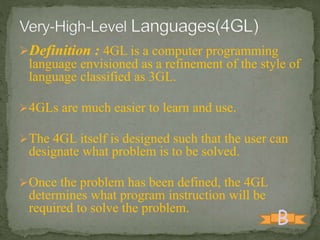 Programing languages | PPTX