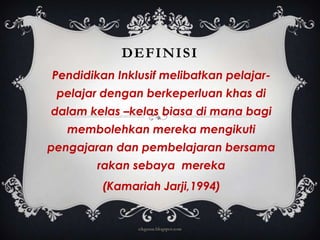 Program inklusif | PPTX