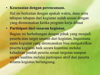 Targetan Program Program Kerja | PPTX