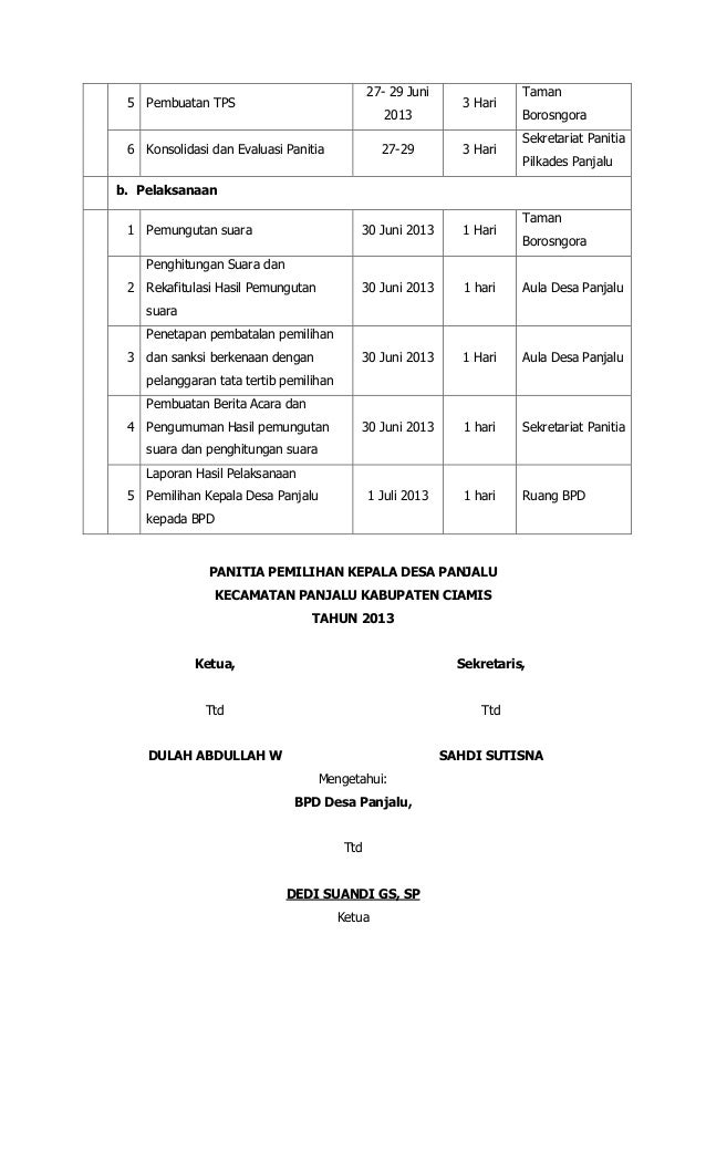 Contoh Biografi Kepala Desa - Img Your