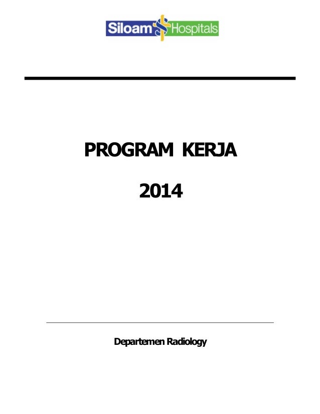 Program kerja radiologi 2014