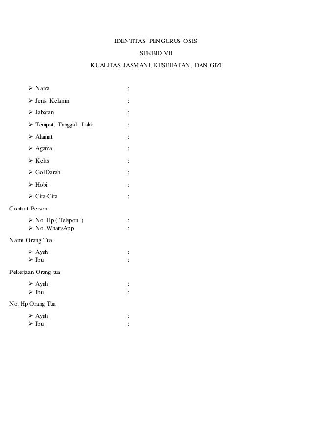 Program Kerja Sekbid 7