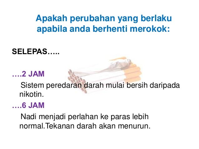 Program Kesihatan Kempen Taknak Merokok