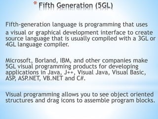 Program & language generation | PPT