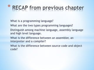 Program & language generation | PPT | Free Download