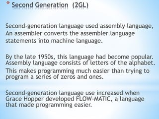 Program & language generation | PPT
