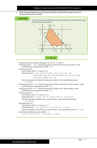 Program linier | PDF