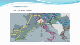 Corredor Atlântico
(Ten-T Core Network Corridors)
 