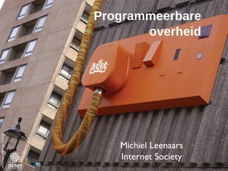 Michiel Leenaars Internet Society 