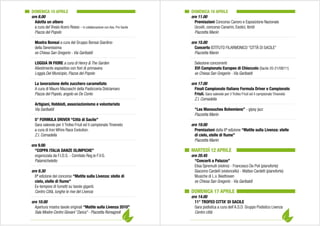 Programma 65ª fiera primaverile degli uccelli