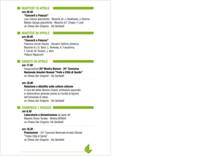 Programma 65ª fiera primaverile degli uccelli