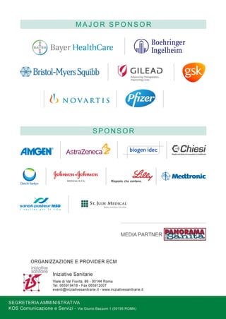 MAJOR SPONSOR 
SPONSOR 
MEDIA PARTNER 
