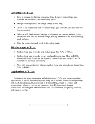 Programmable logic array | DOCX | Programming Languages | Computing
