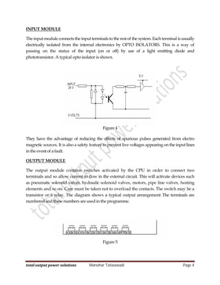 Programmable logic controllers and associated equipment used in TPS | PDF