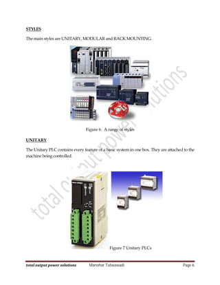 Programmable logic controllers and associated equipment used in TPS | PDF