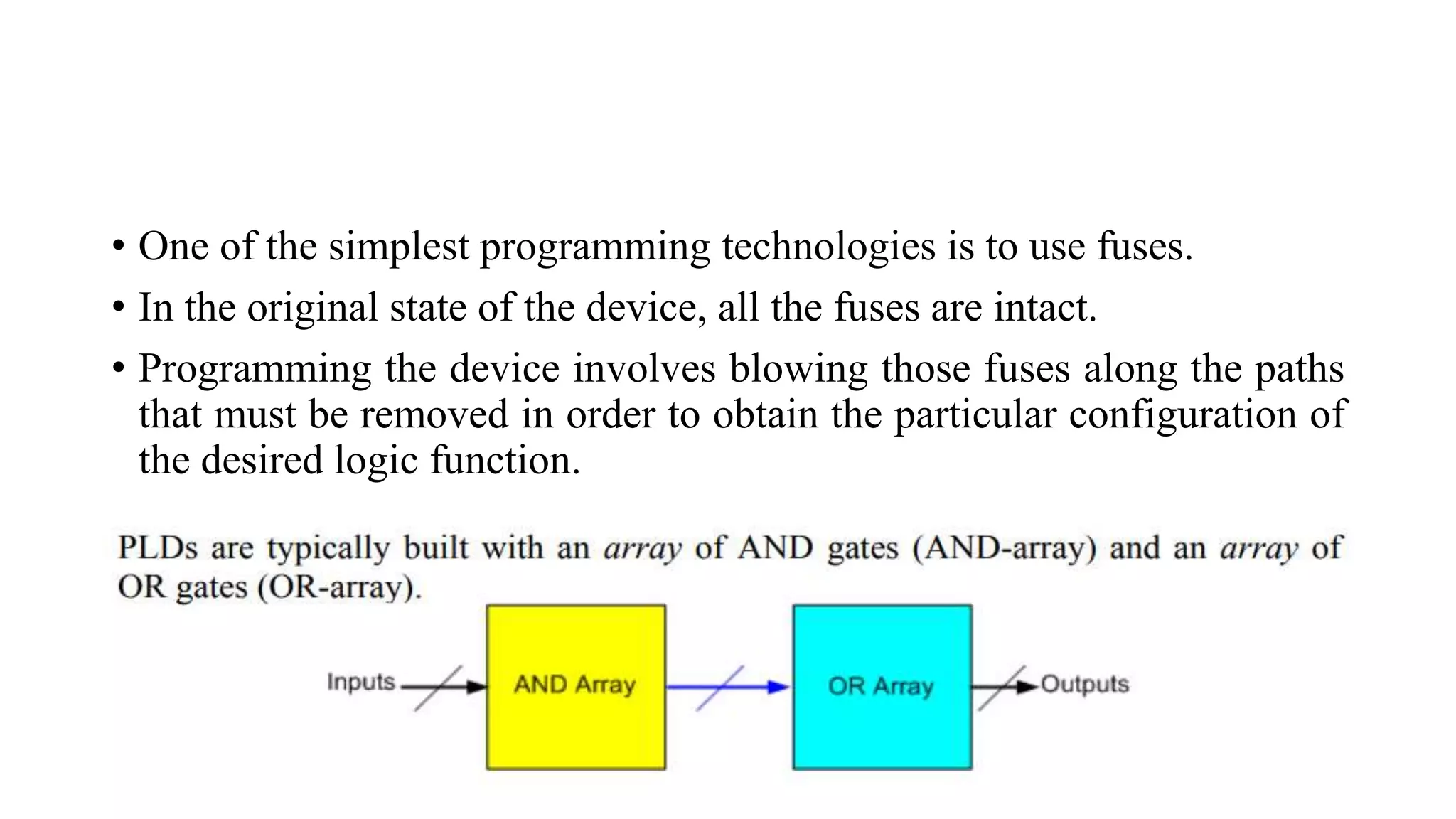 Programmable logic devices | PPTX