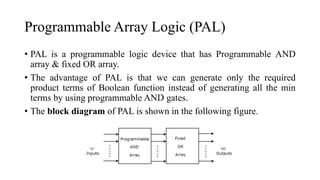 Programmable logic devices | PPTX