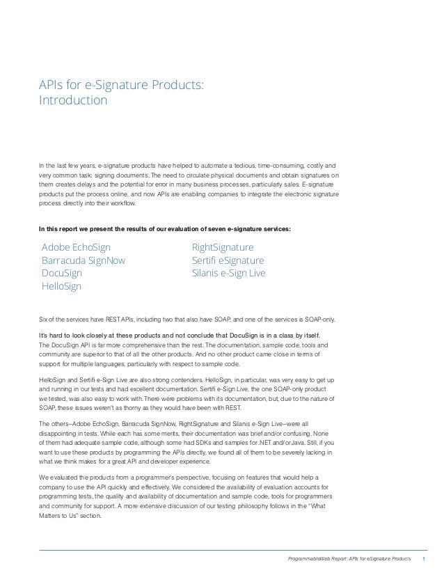 programmablewebs esignature api research report electronic cover letter signature
