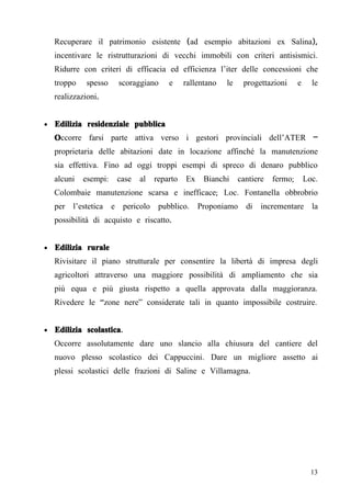 Programma Il Popolo Per Volterra