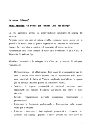 Programma Il Popolo Per Volterra