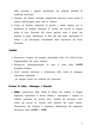 Programma Il Popolo Per Volterra