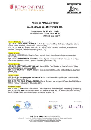 Programma piazza vittorio 16 31 luglio-2