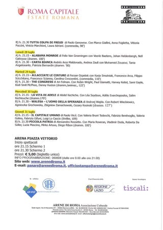 Programma piazza vittorio 16 31 luglio-2