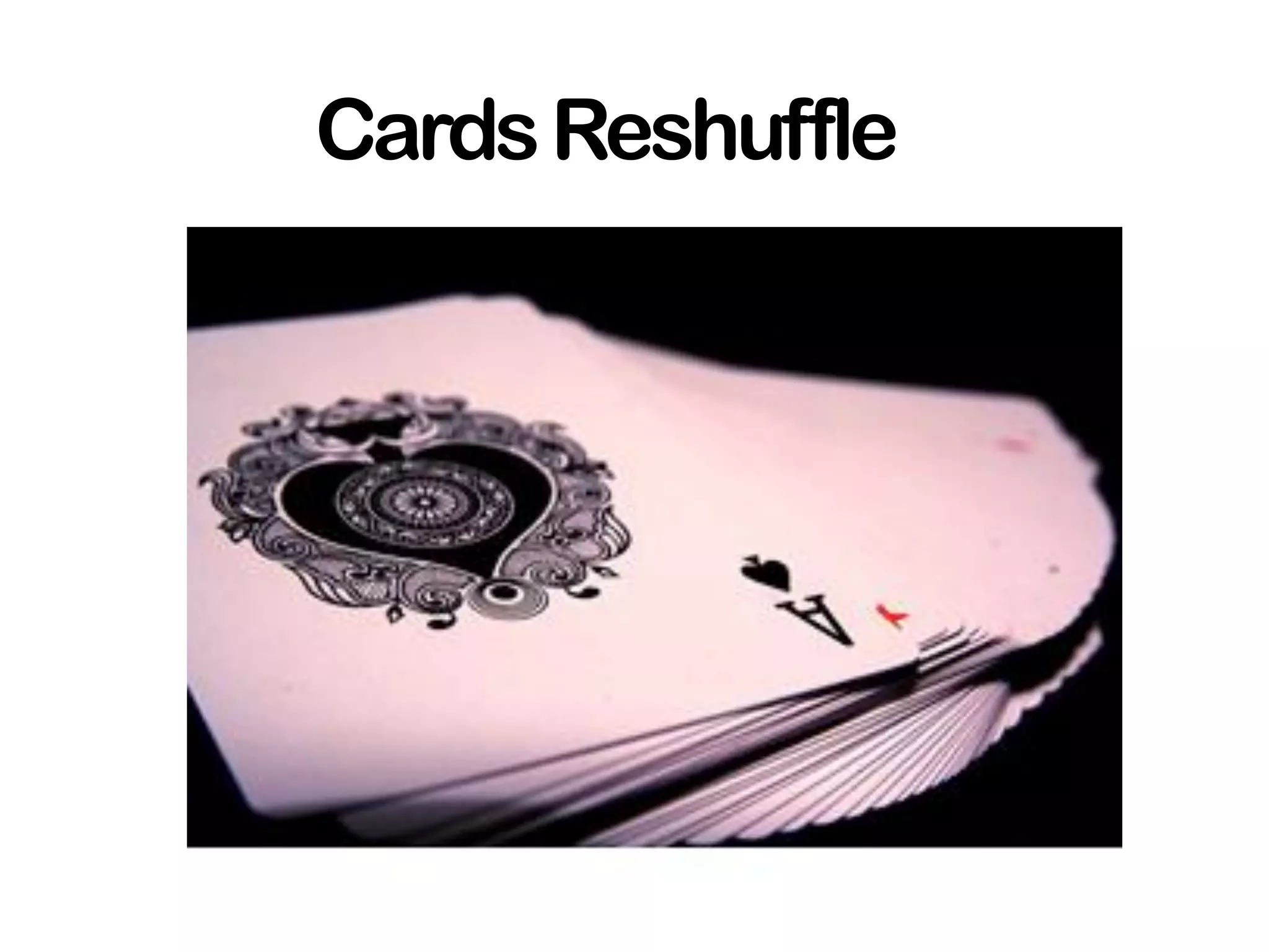 CardsReshuffle
 