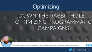 @Albright_C
Optimizing
 