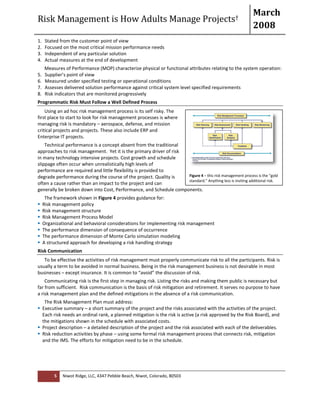 Programmatic risk management | PDF